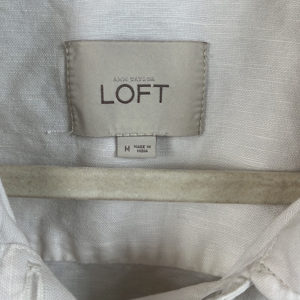 Loft White Utility Jacket - image 2